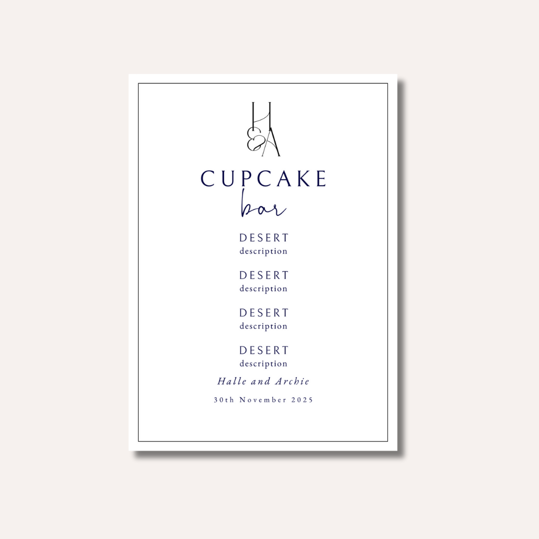 Cupcake Bar x4