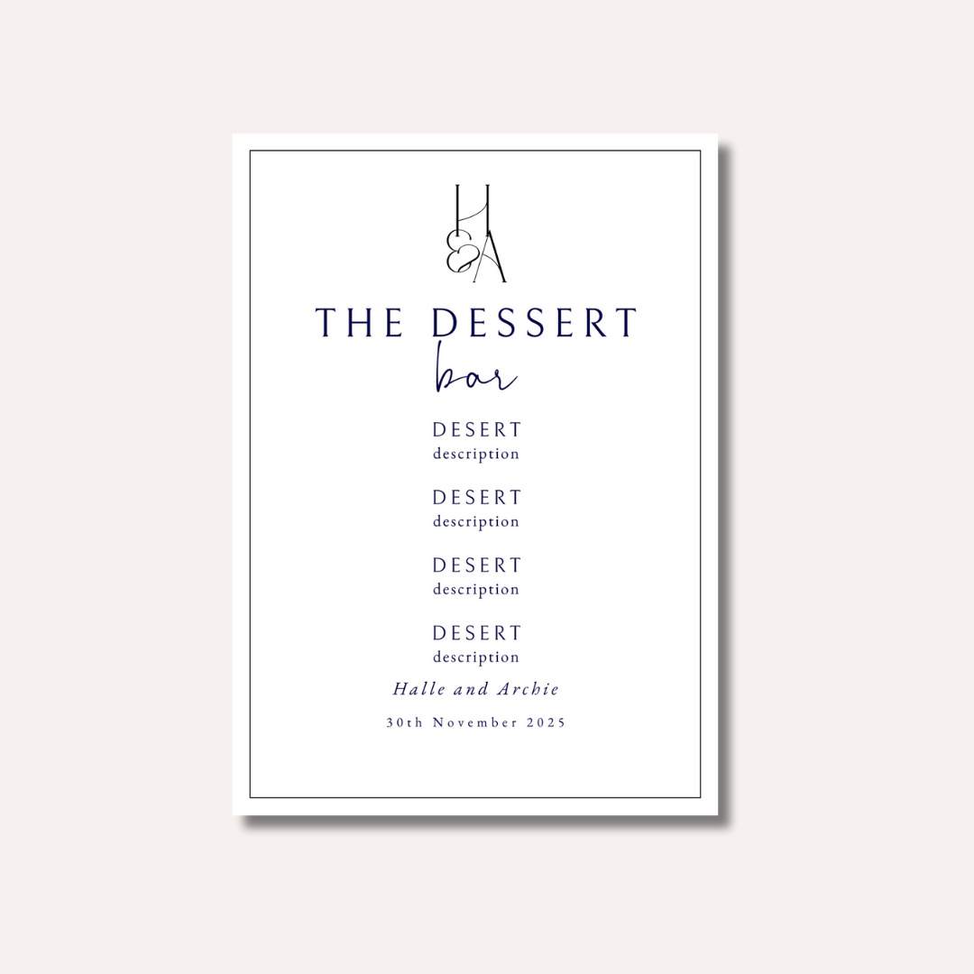 Dessert Bar x 4