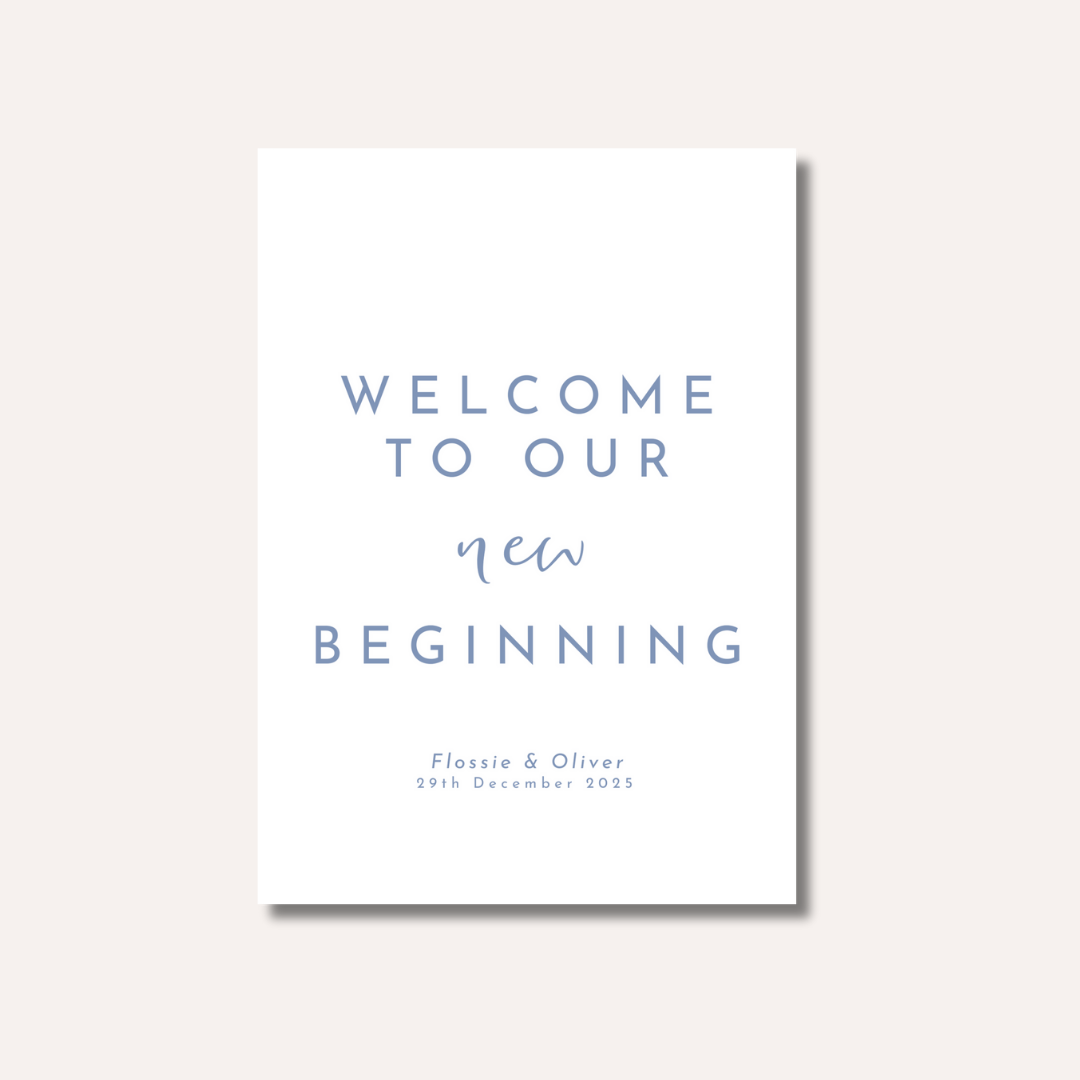 Welcome To Our Beginning