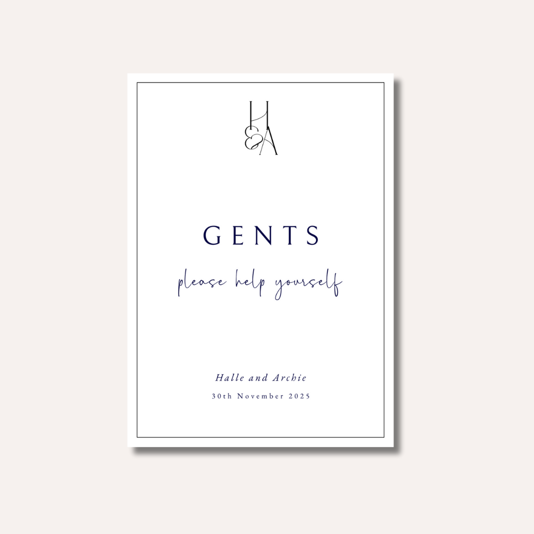 Gentlemen Please Help Yourself
