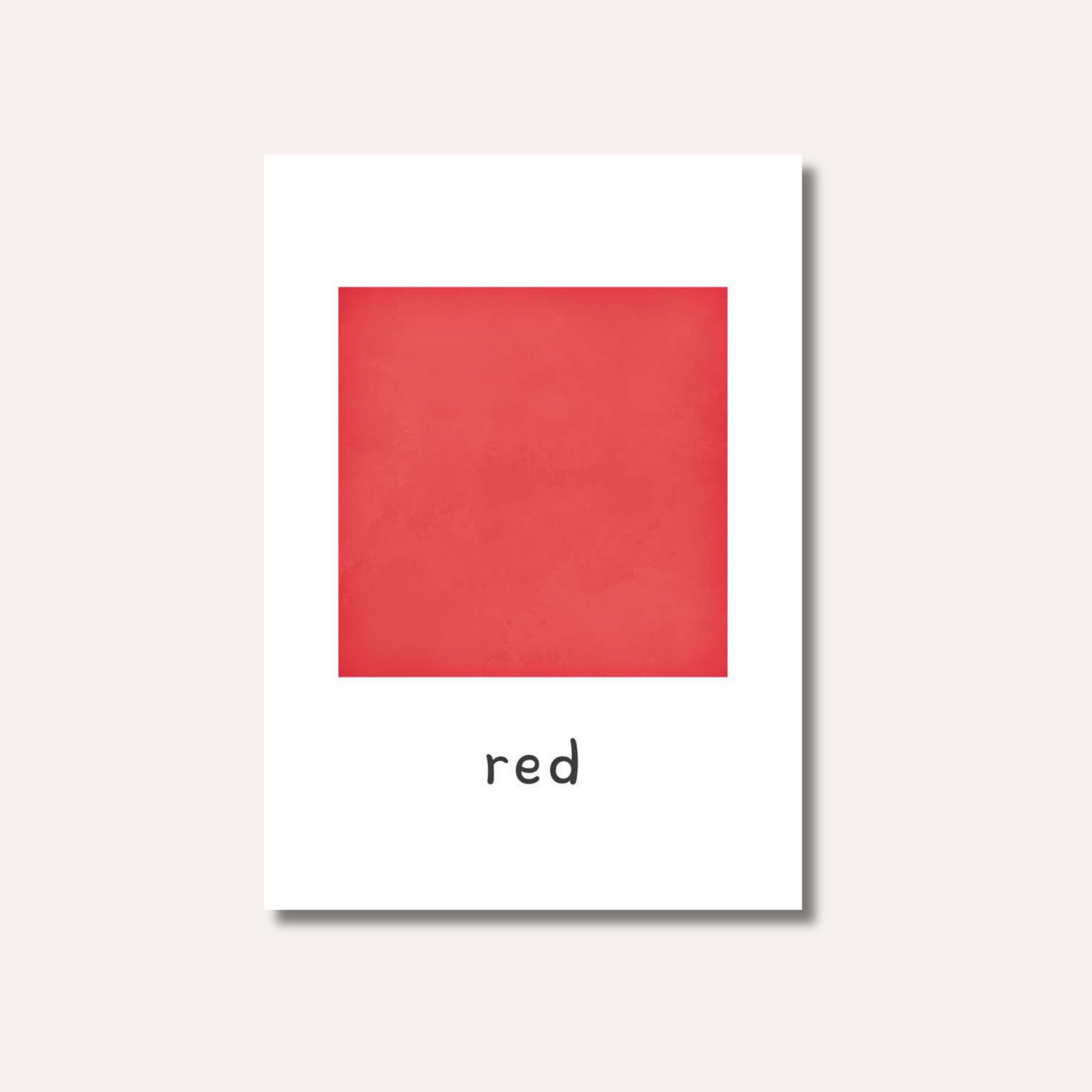 Flash Cards: Colours x 12
