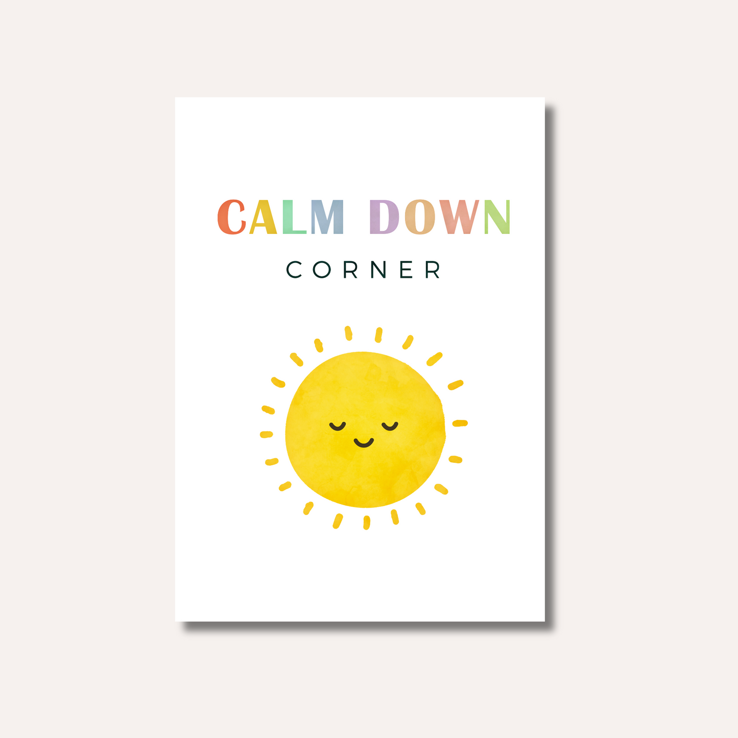 48 x Calm Corner Posters