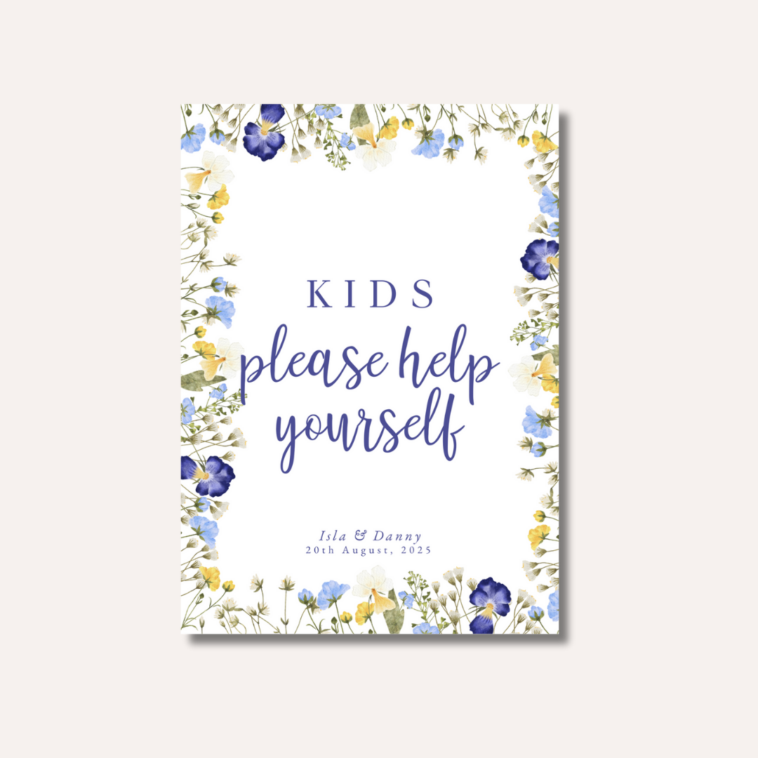 Kids Please Help Yourself