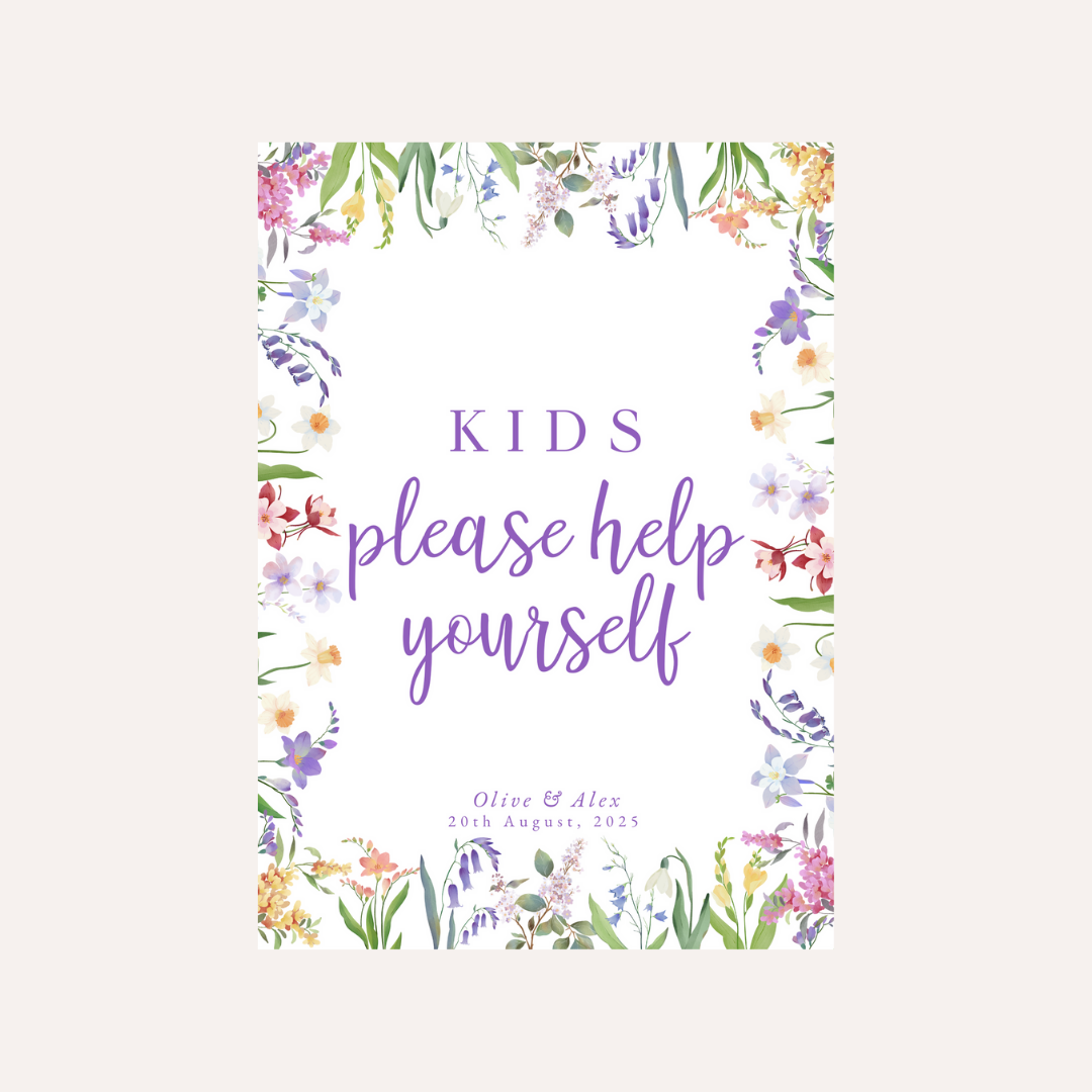 Kids Please Help Yourself
