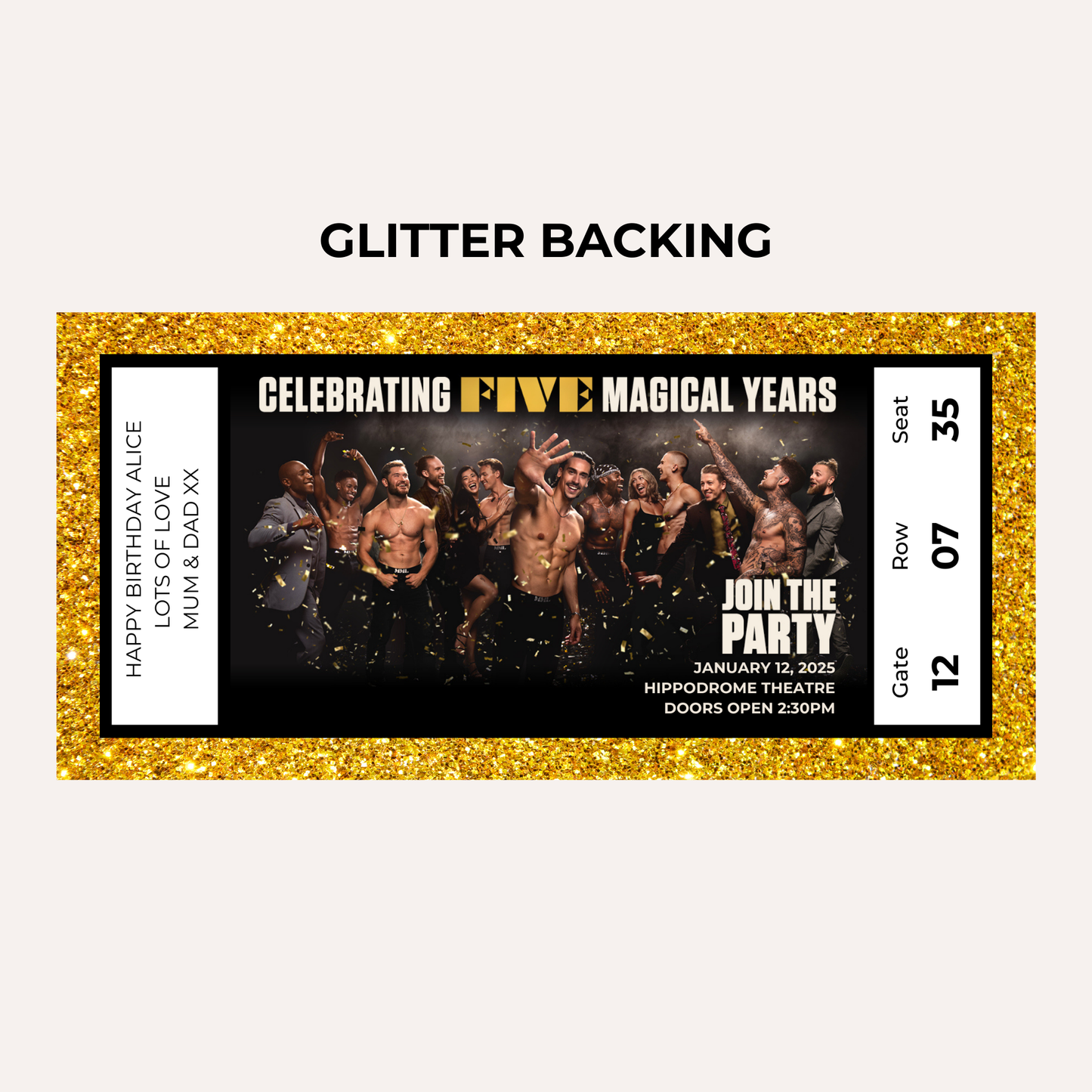 Theatre Gifting Experience- Magic Mike