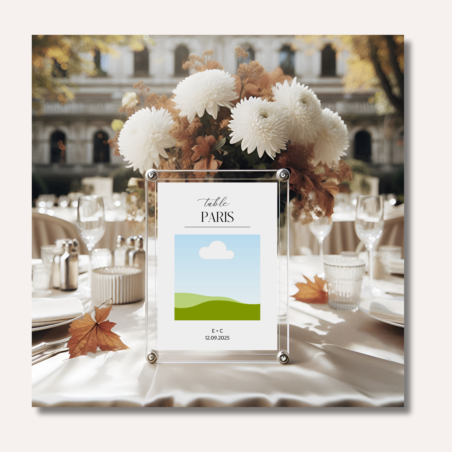 Table Numbers- Locations