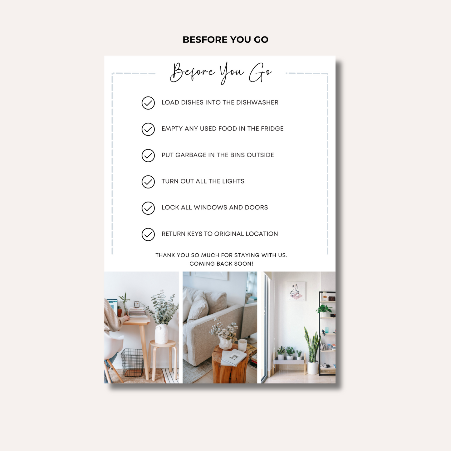 Welcome Book