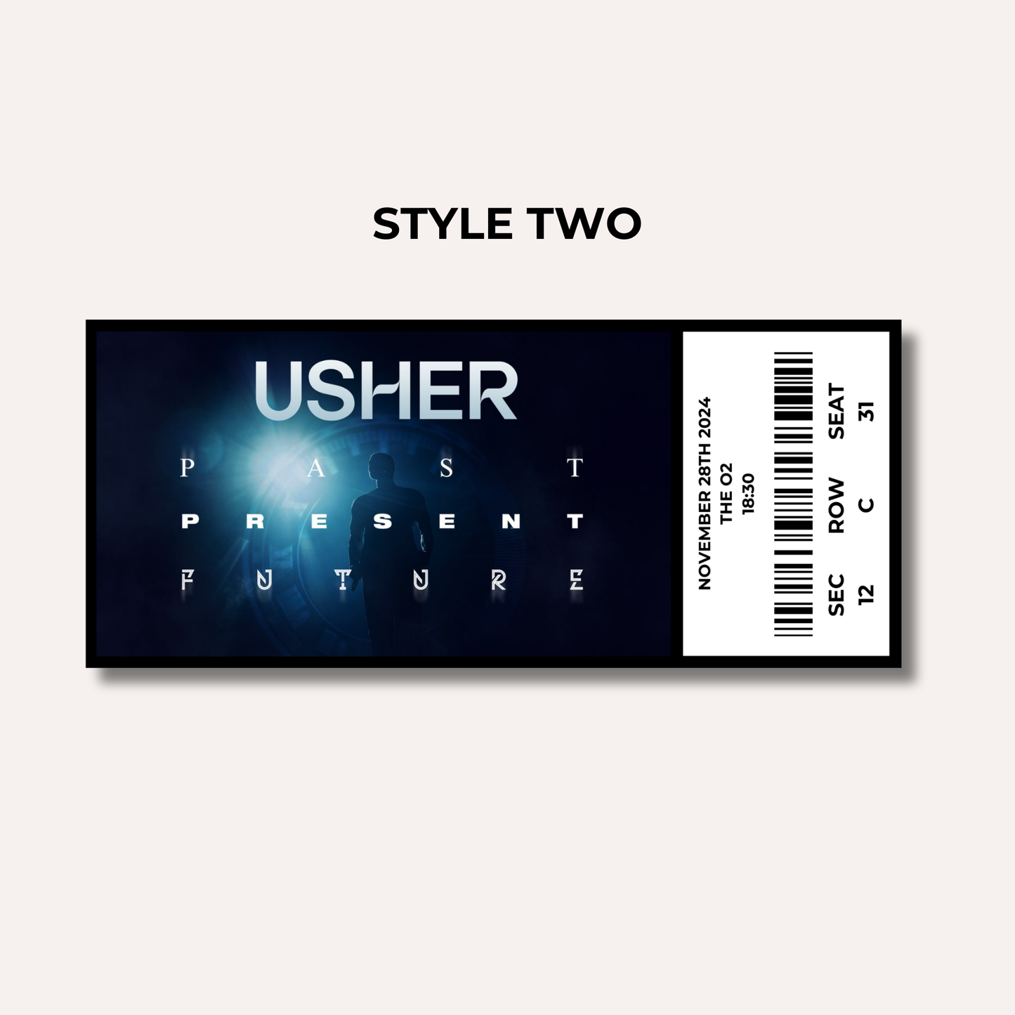 Concert Gifting Experience- Usher, Past Present Future Tour