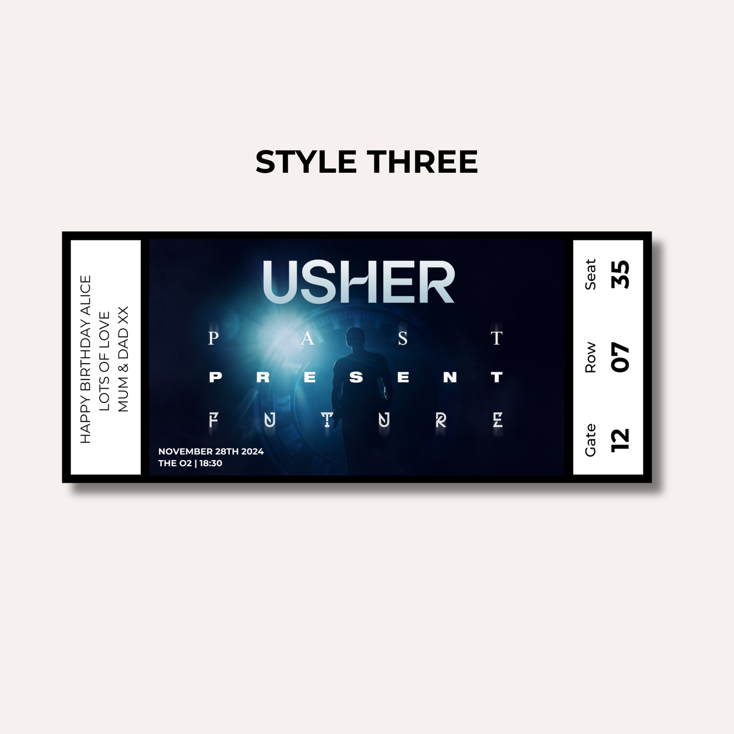 Concert Gifting Experience- Usher, Past Present Future Tour