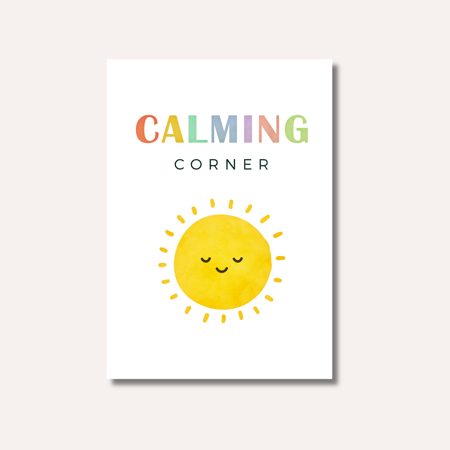 48 x Calm Corner Posters