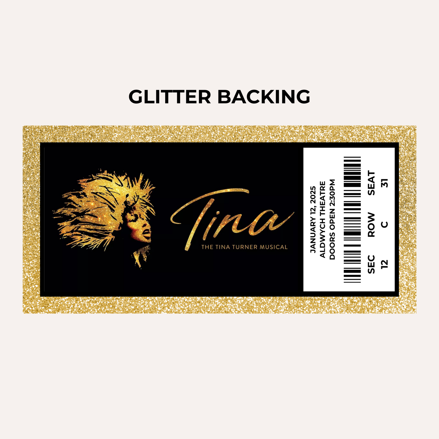 Theatre Gifting Experience- Tina Turner Musical