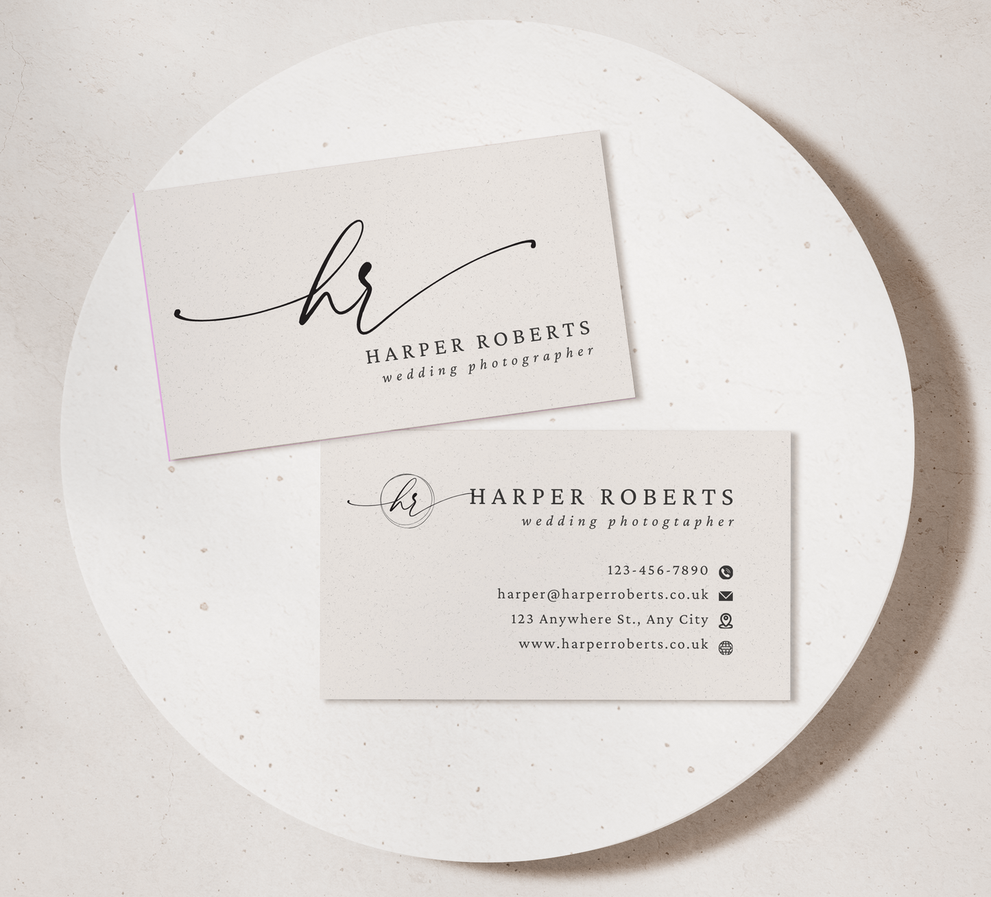 Minimalistic Business Cards