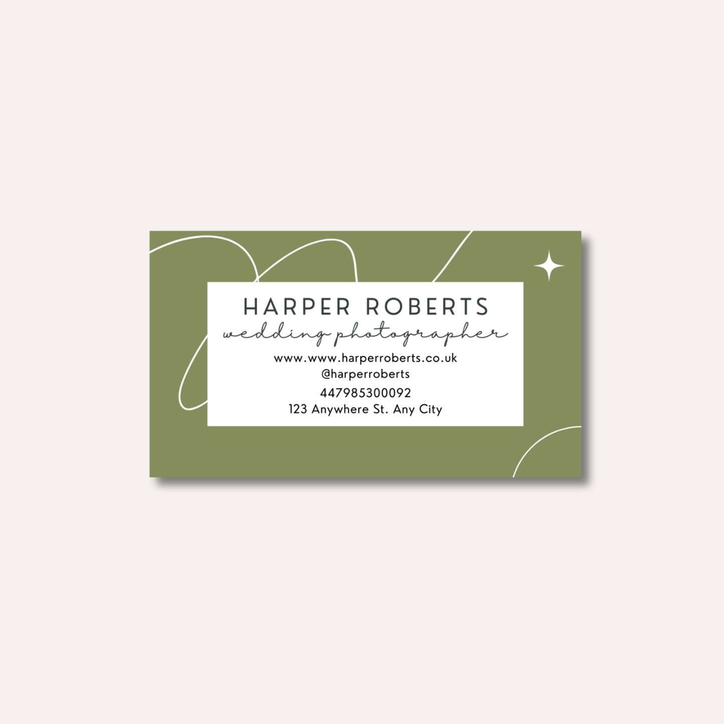 Modern Abstract Business Cards