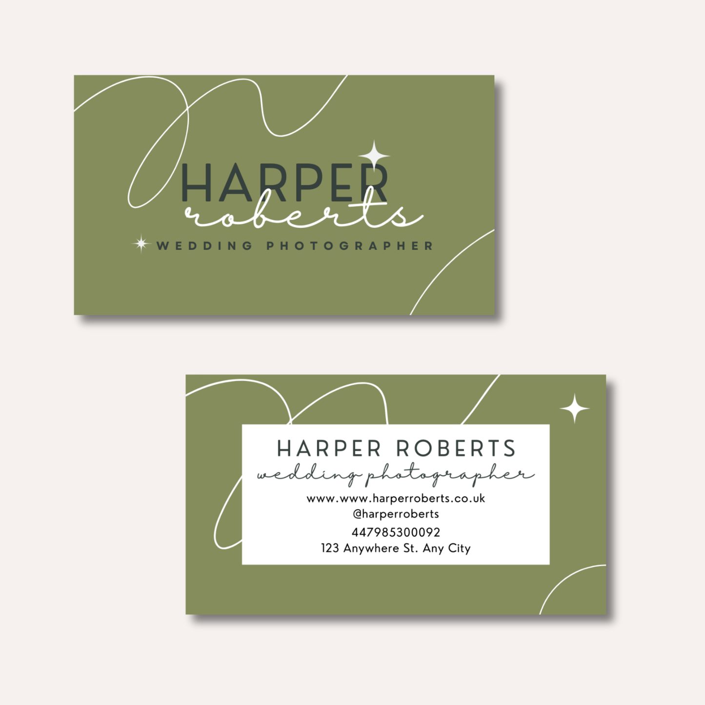 Modern Abstract Business Cards