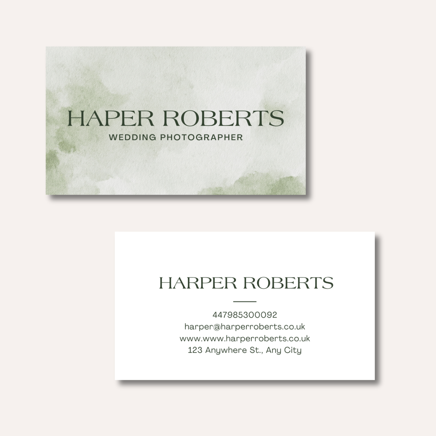 Marble Business Cards