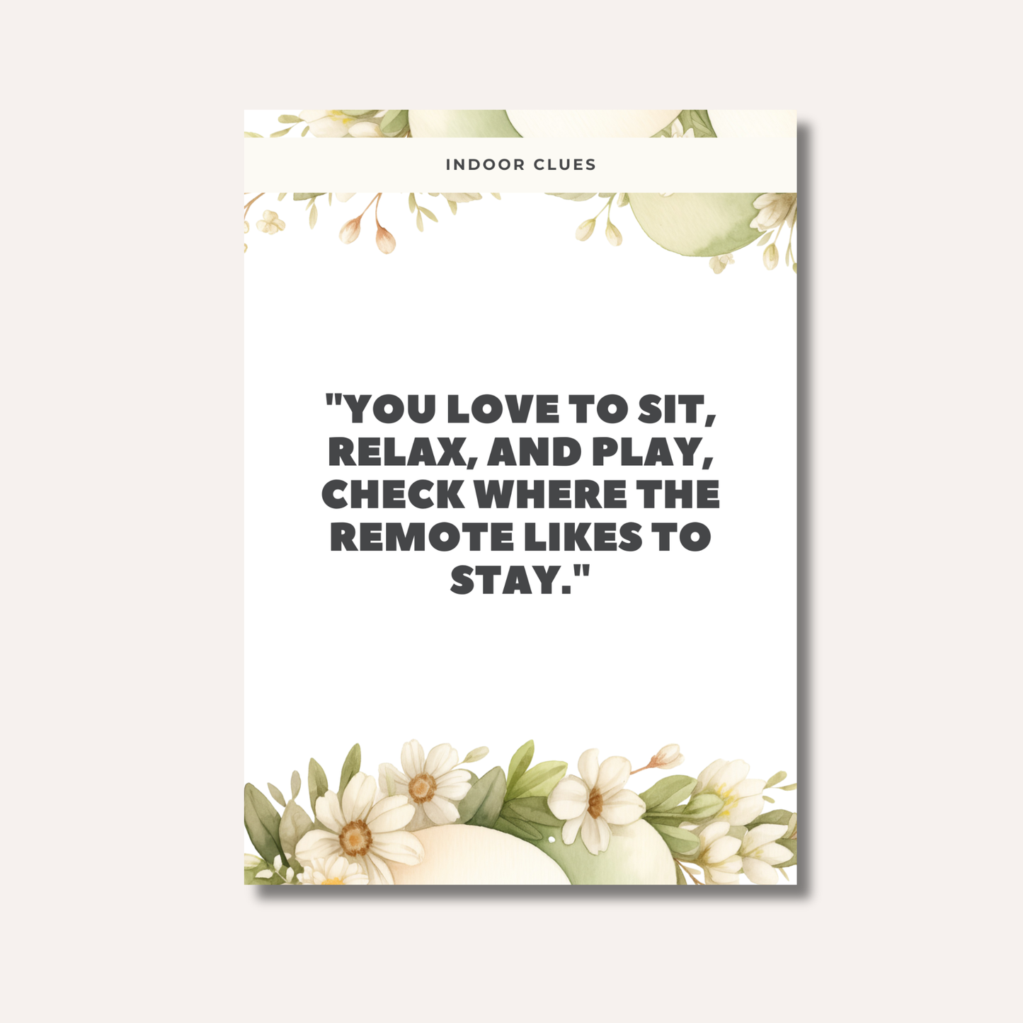 Easter Egg Hunt Cards