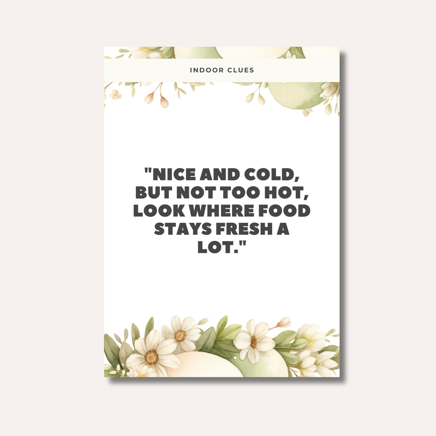 Easter Egg Hunt Cards