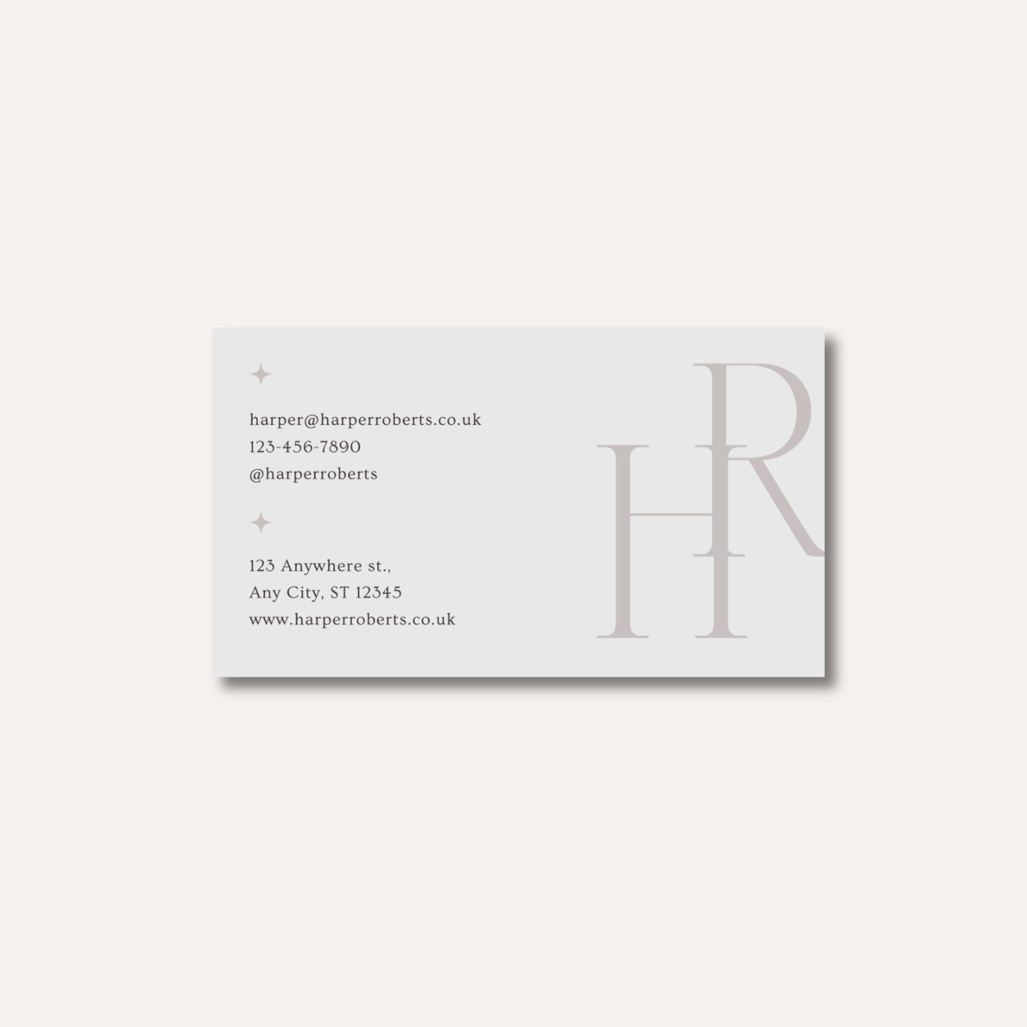 Modern Print Business Cards