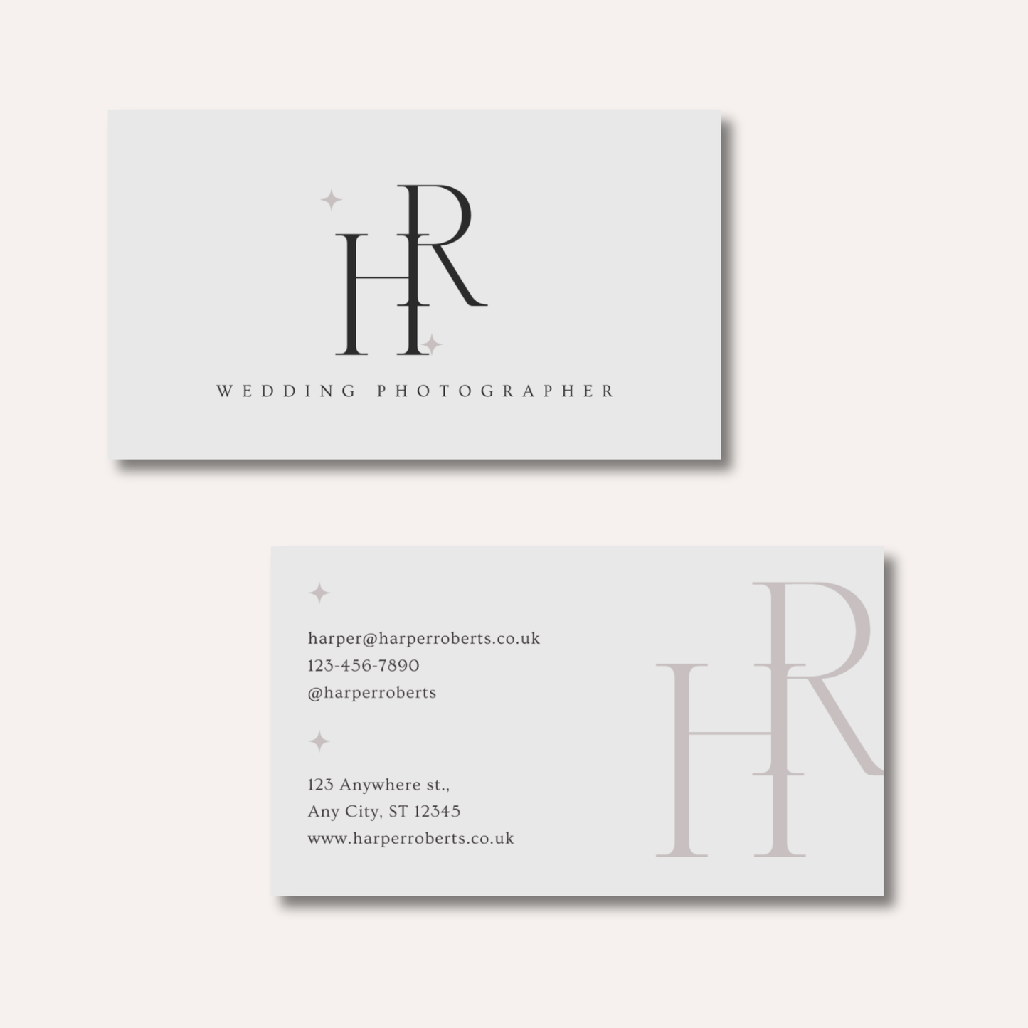 Modern Print Business Cards