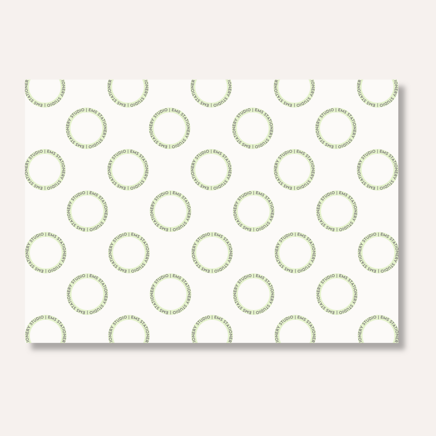 Vellum Packaging Paper- Logo Style 2