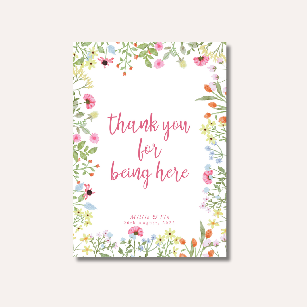 Thank You For Being here