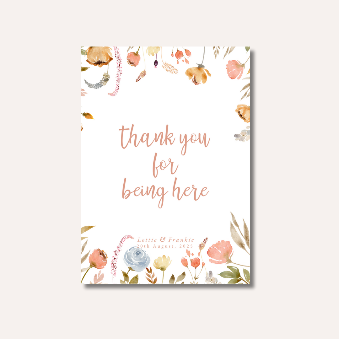 Thank You For Being here