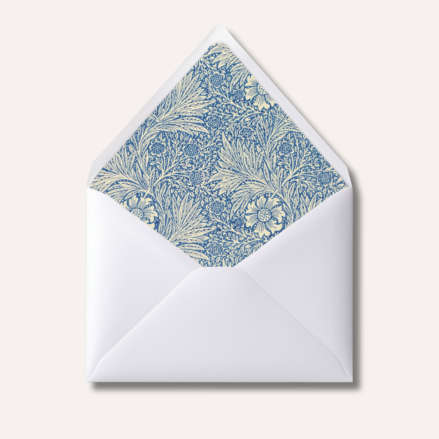Envelope Liner: Abstract Blue