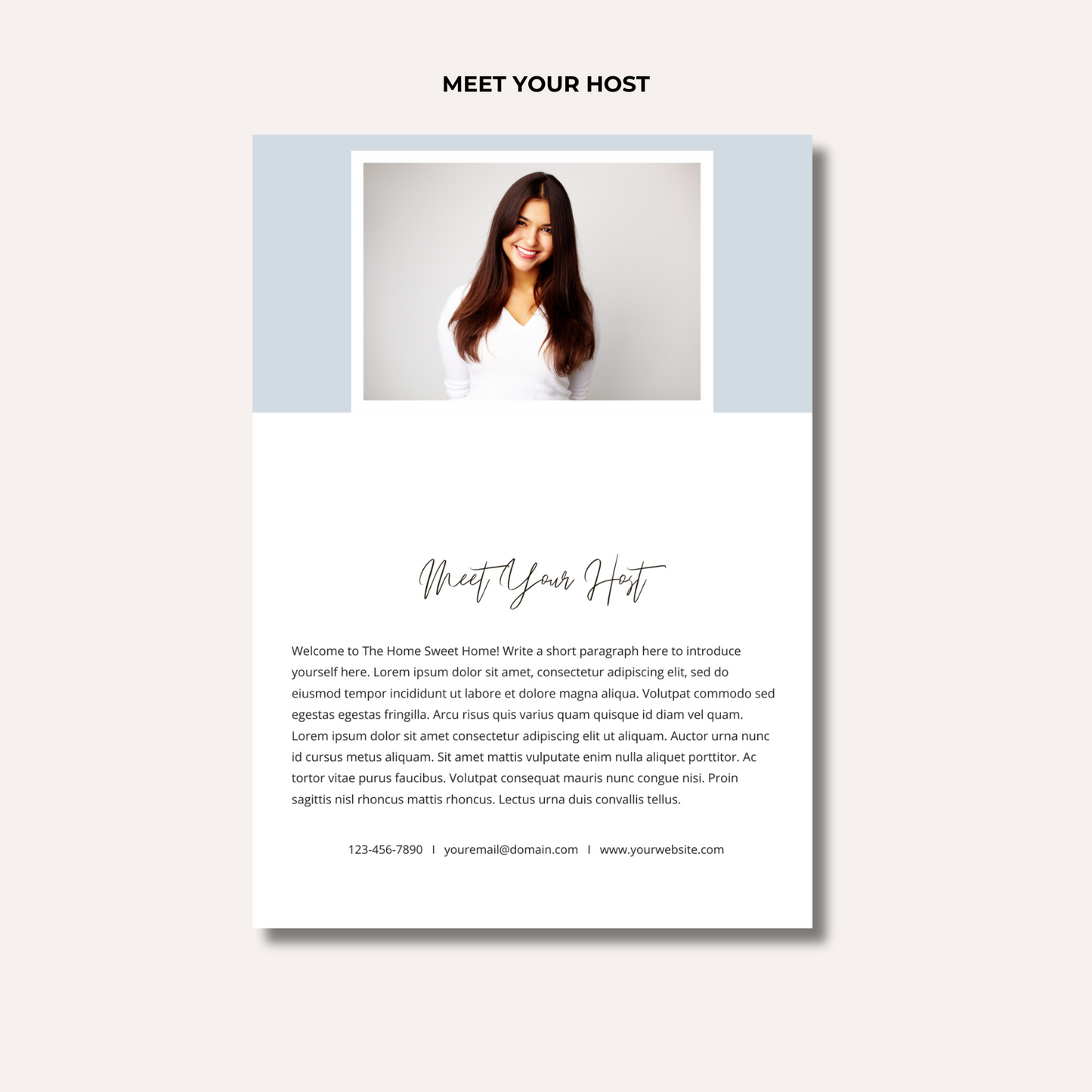 Welcome Book