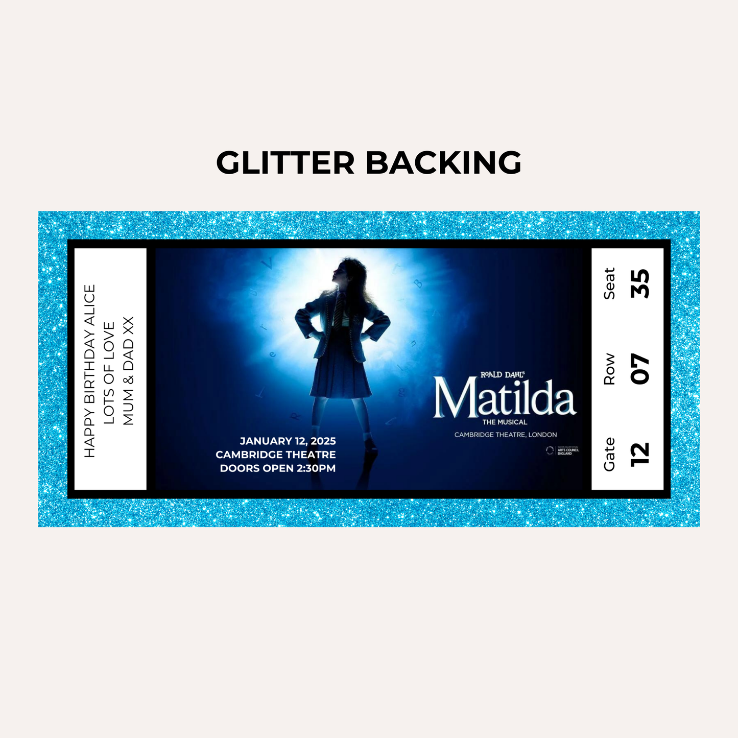 Theatre Gifting Experience- Matilda