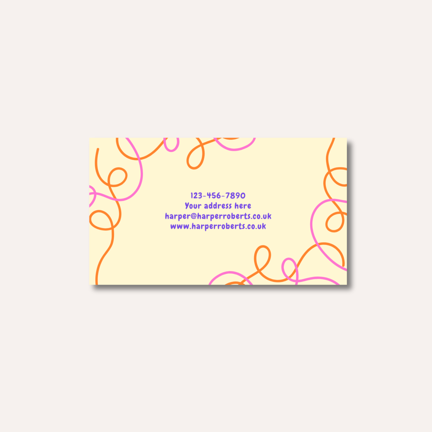 Graffiti Business Cards