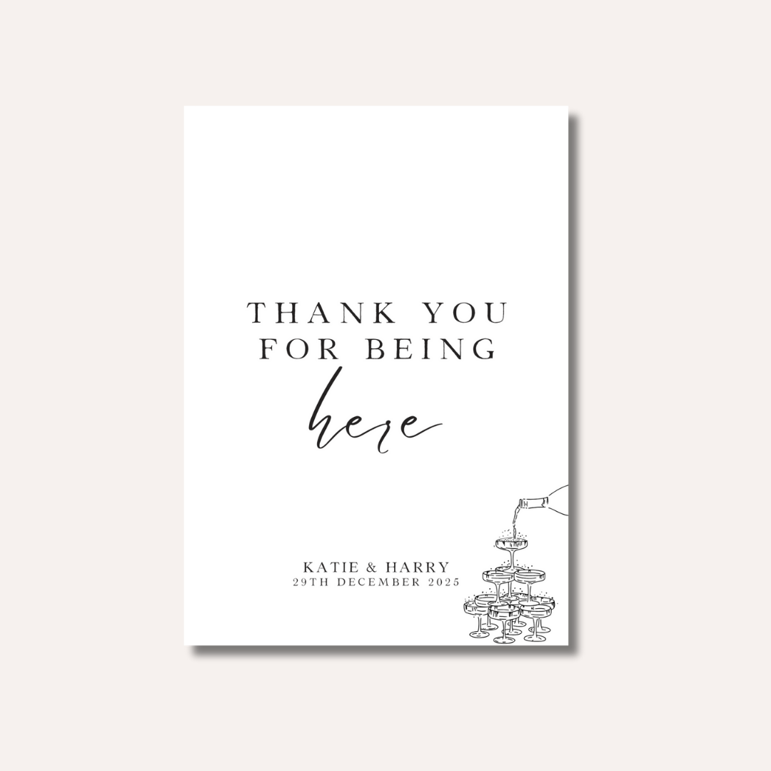 Thank You For Being here