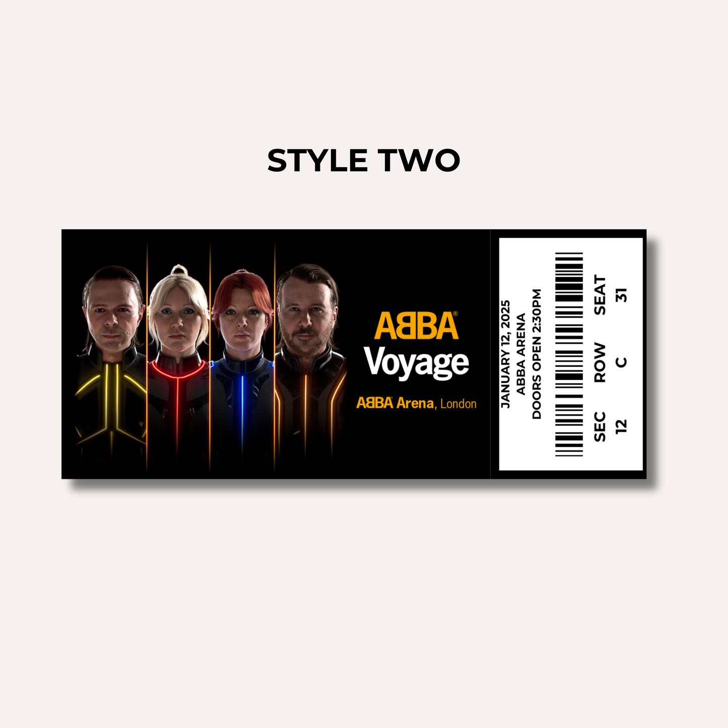Theatre Gifting Experience- Abba Voyage