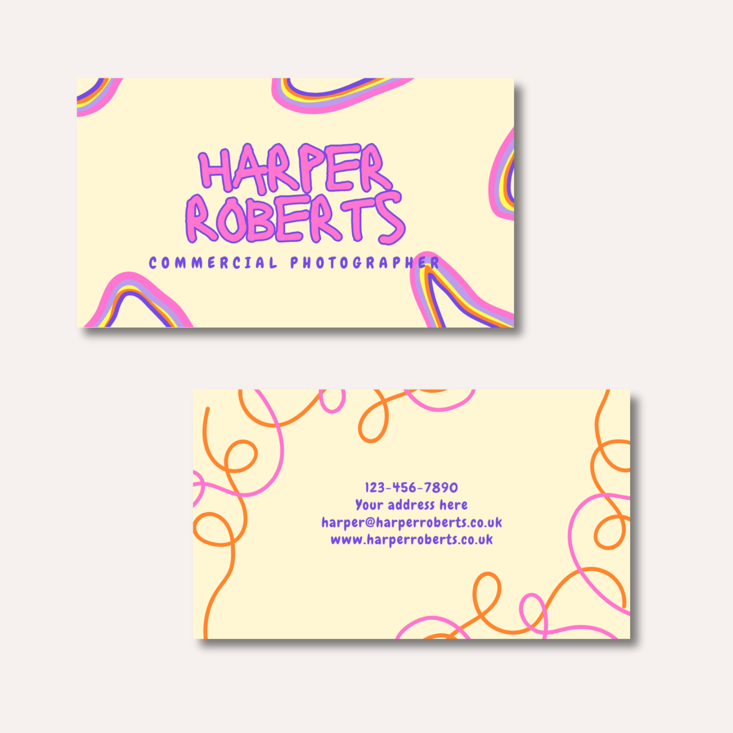 Graffiti Business Cards
