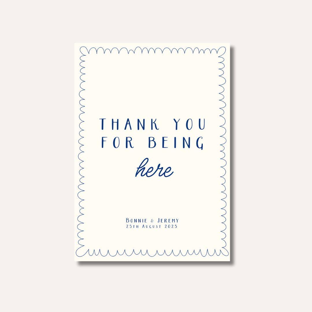 Thank You For Being here
