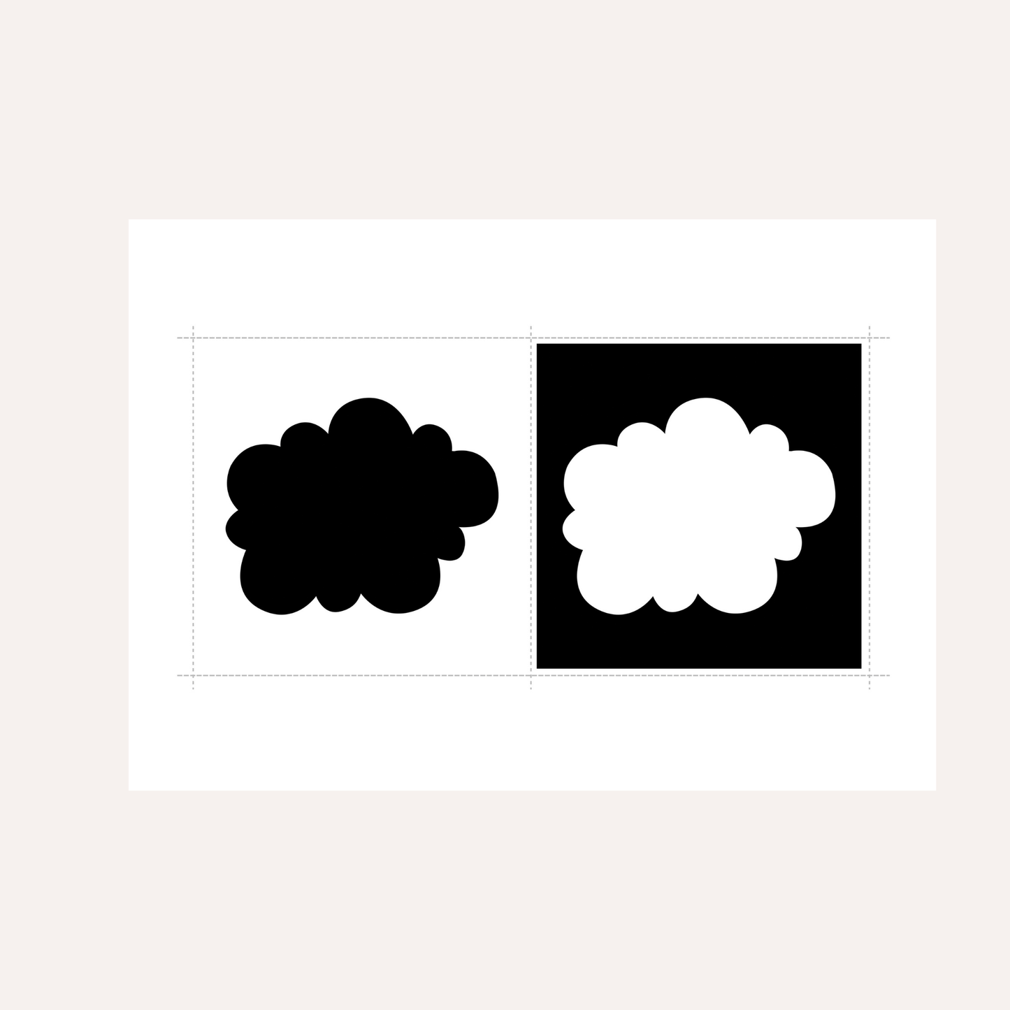 High Contrast Flash Cards: All X 150