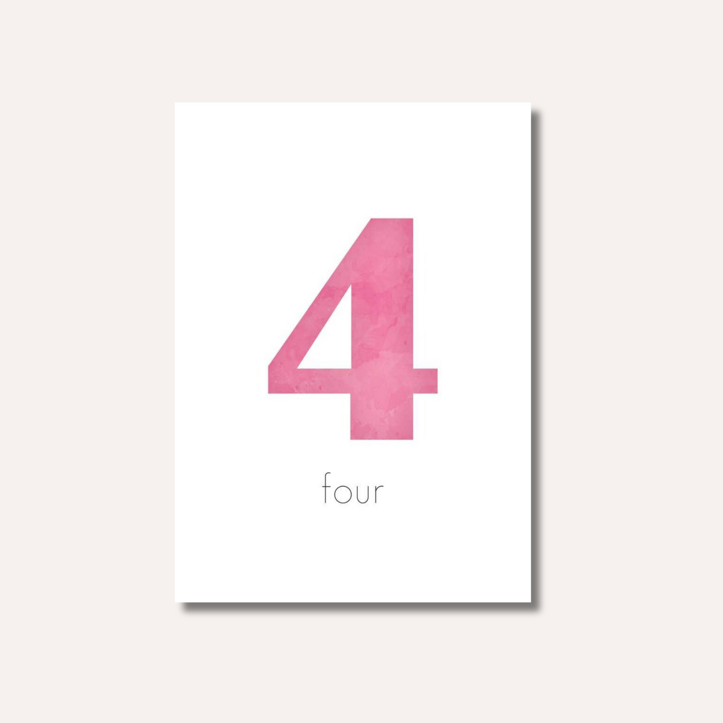 Flash Cards: Numbers x 11