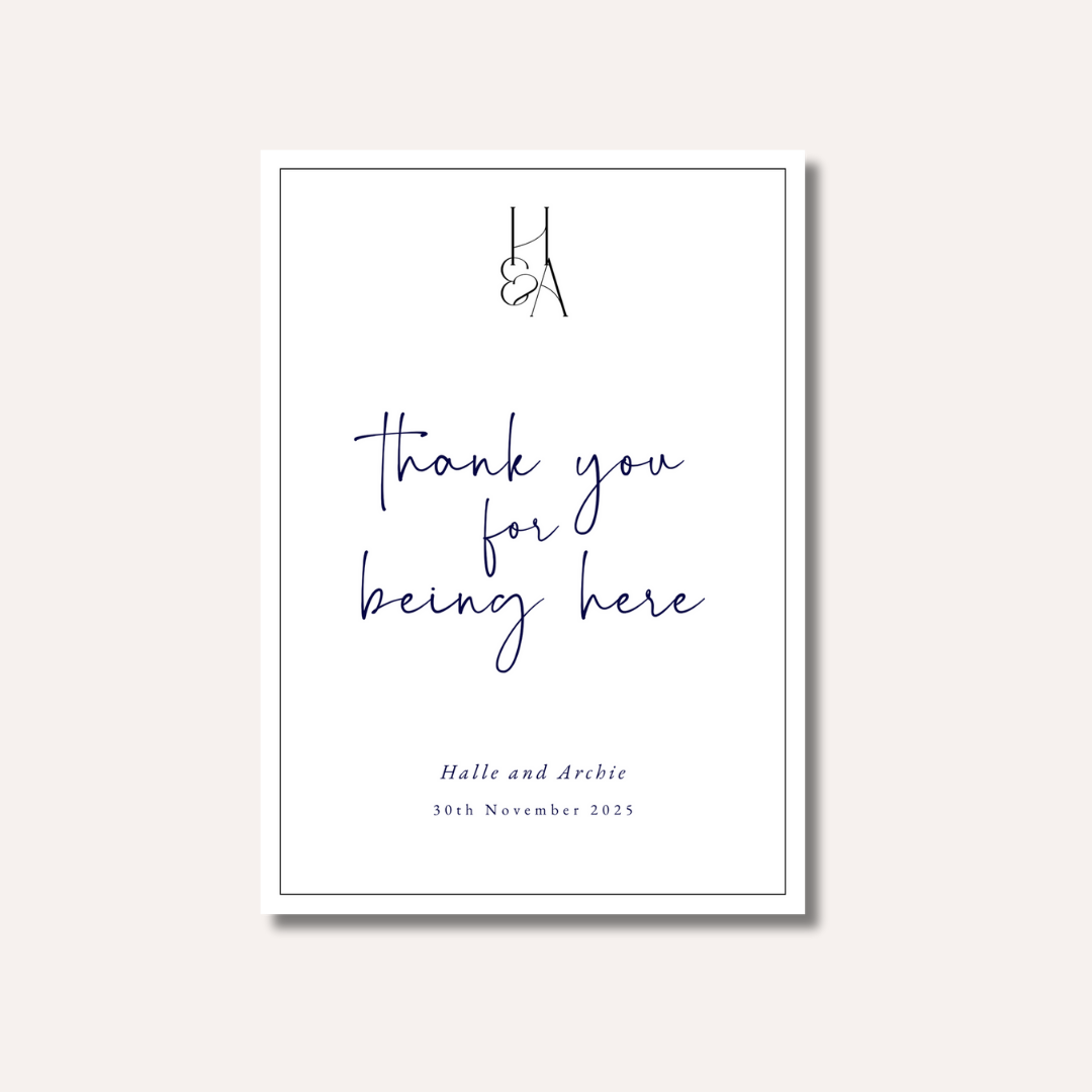 Thank You For Being here