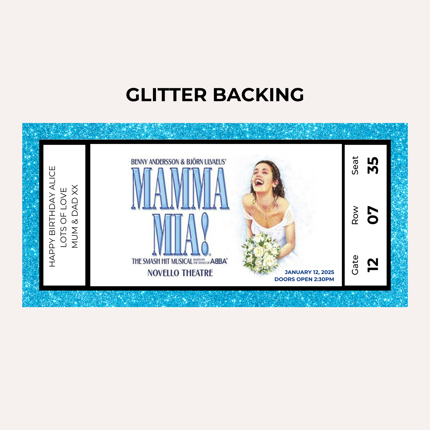 Theatre Gifting Experience- Mama Mia