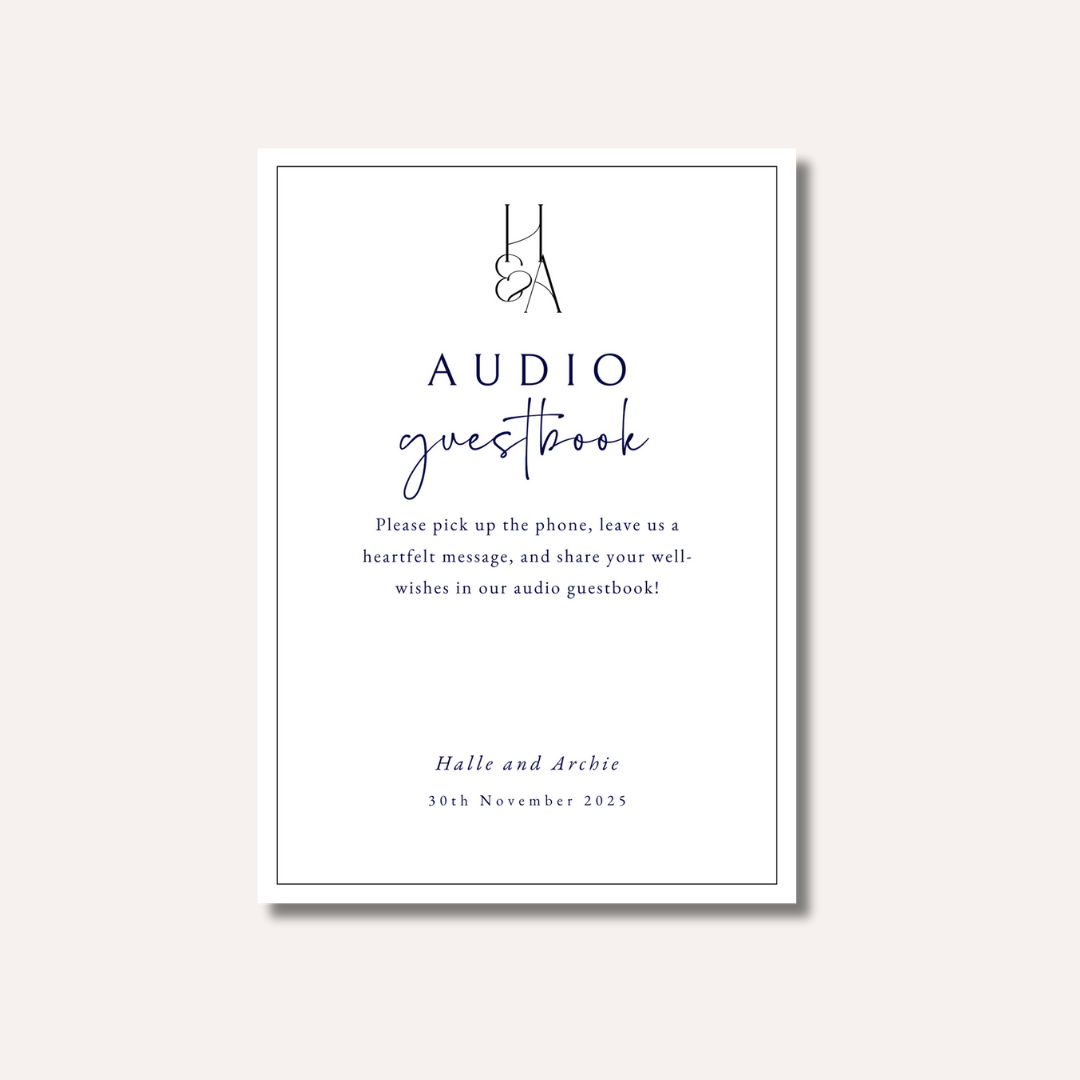 Audio Guestbook