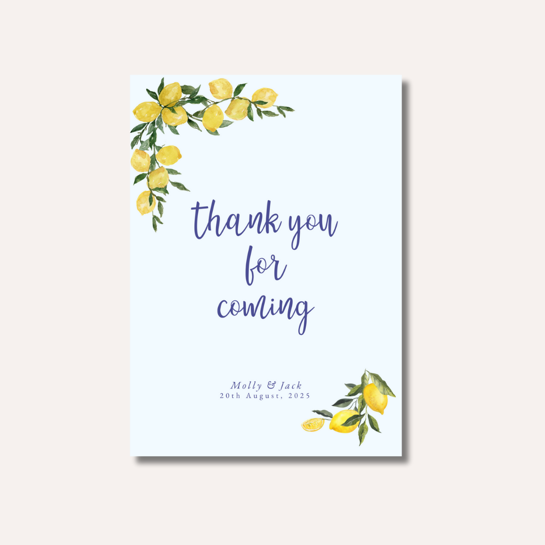 Thank You For Coming