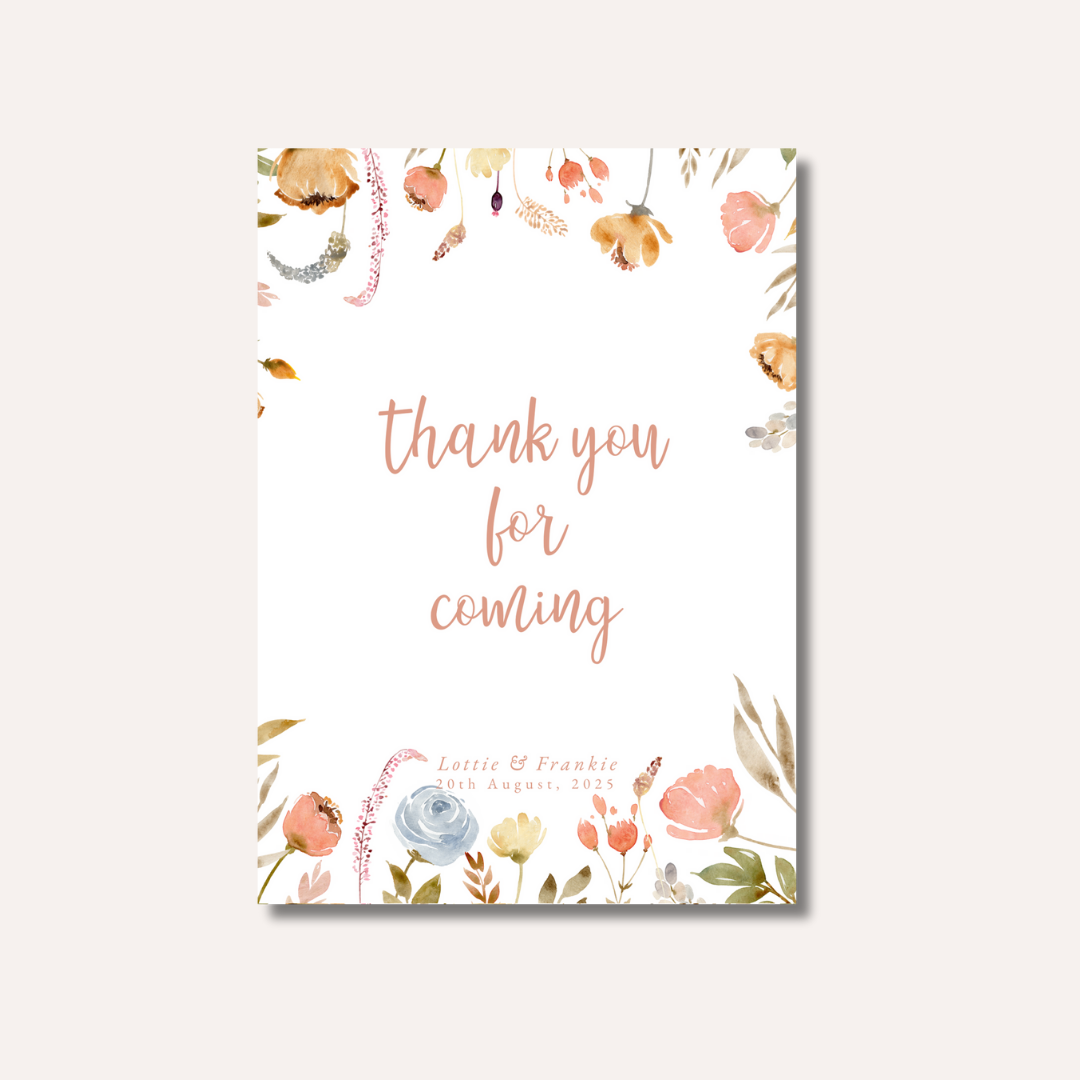 Thank You For Coming