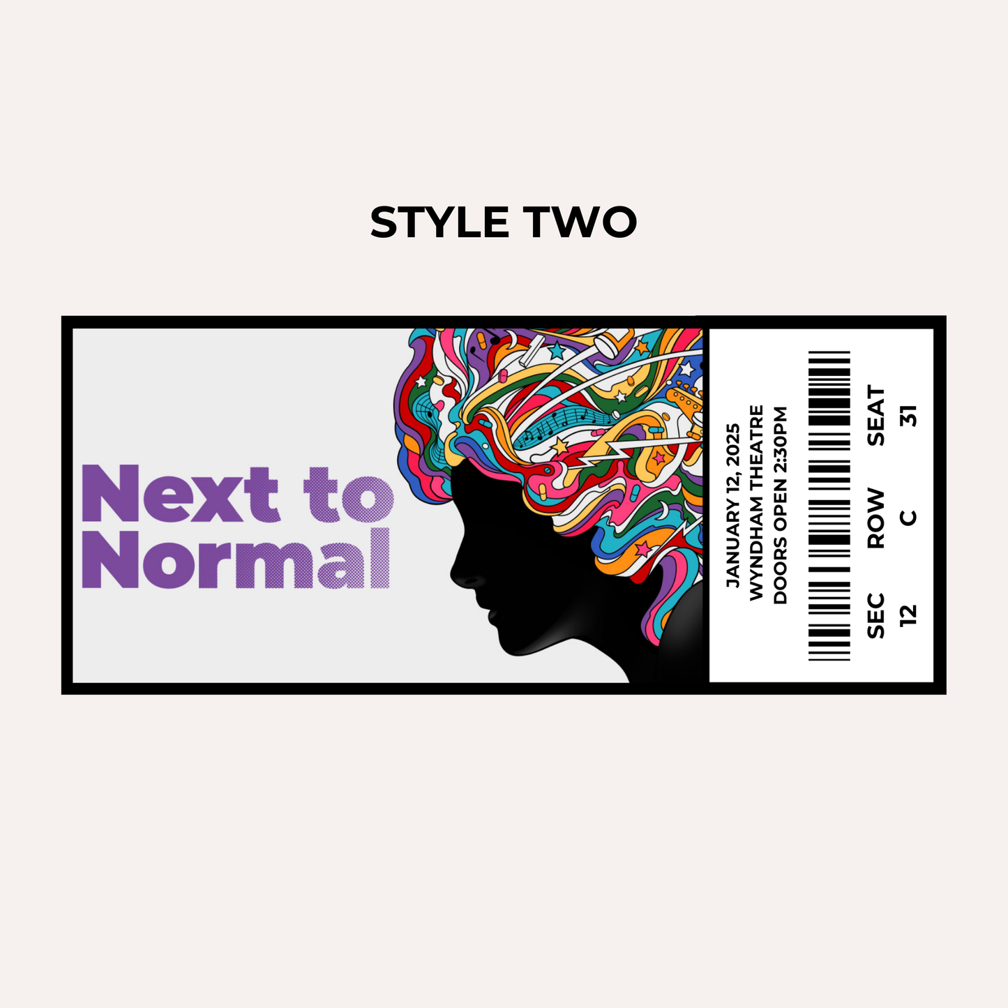 Theatre Gifting Experience- Next To Normal
