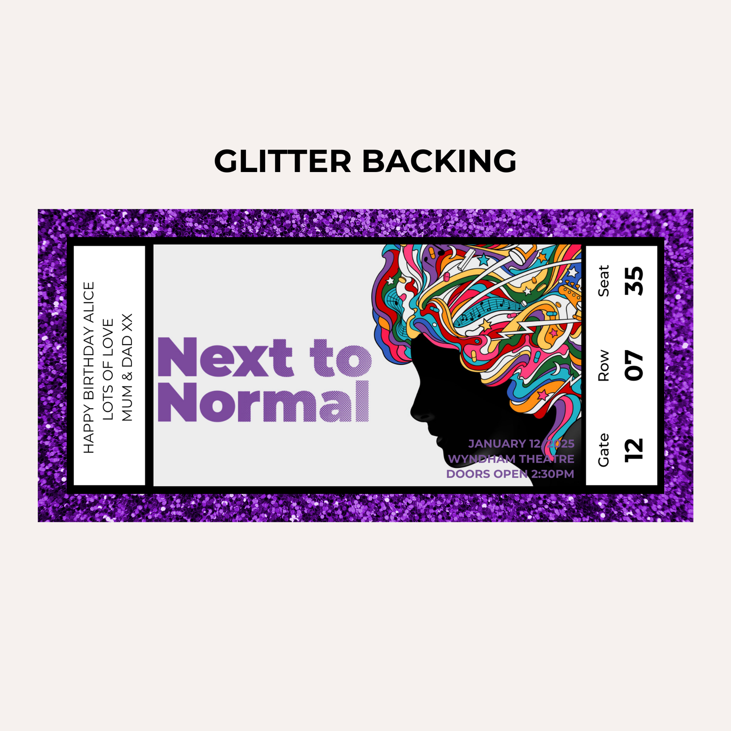Theatre Gifting Experience- Next To Normal
