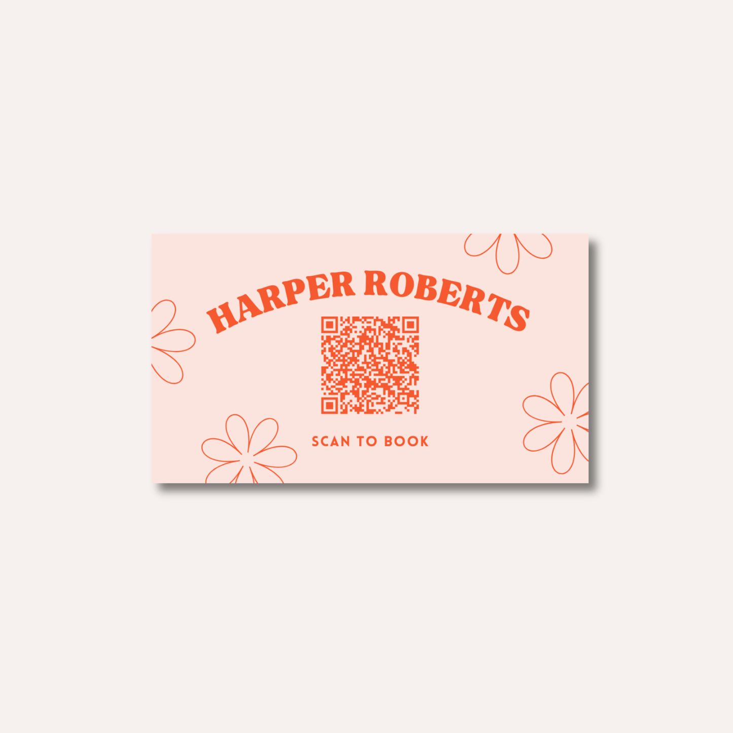 Modern Floral Business Cards