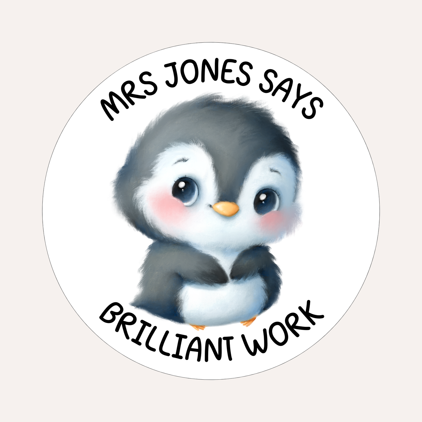 Brilliant Work- Penguin