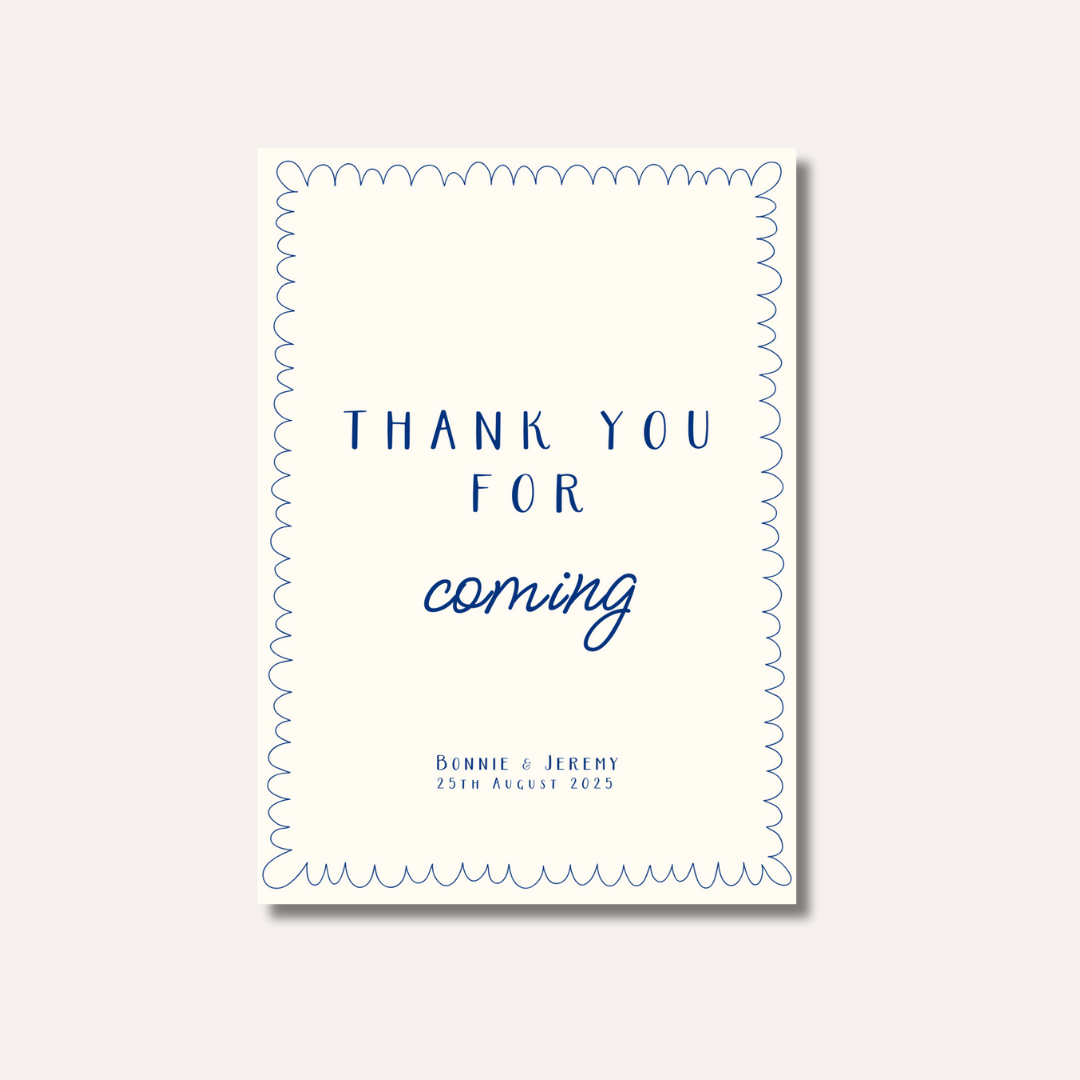 Thank You For Coming