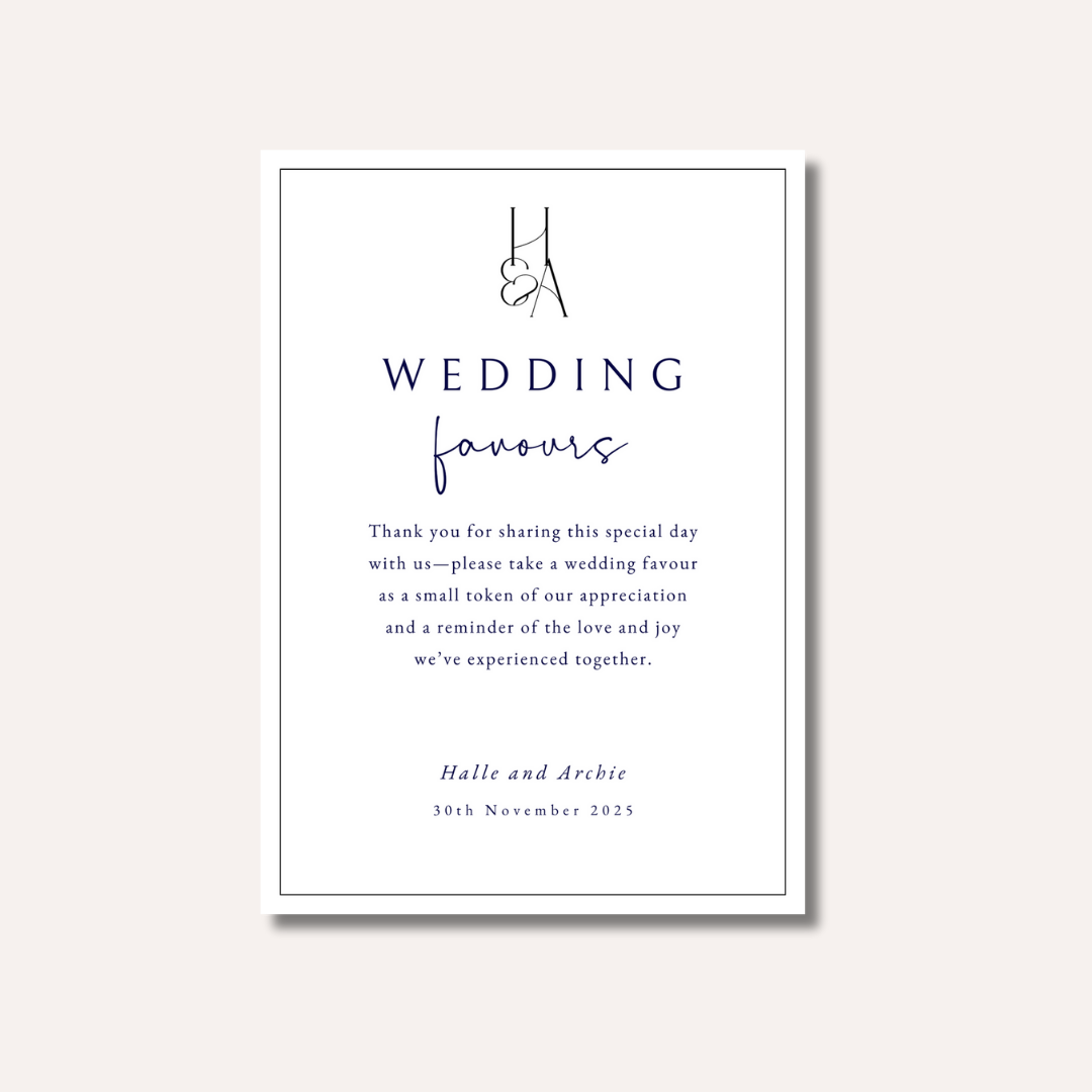 Wedding Favours