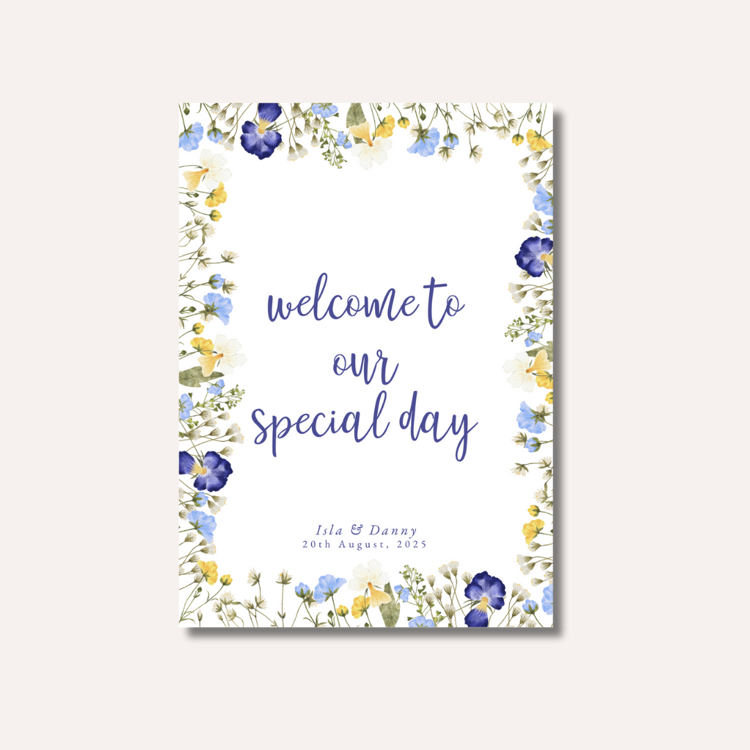 Welcome To Our Special Day