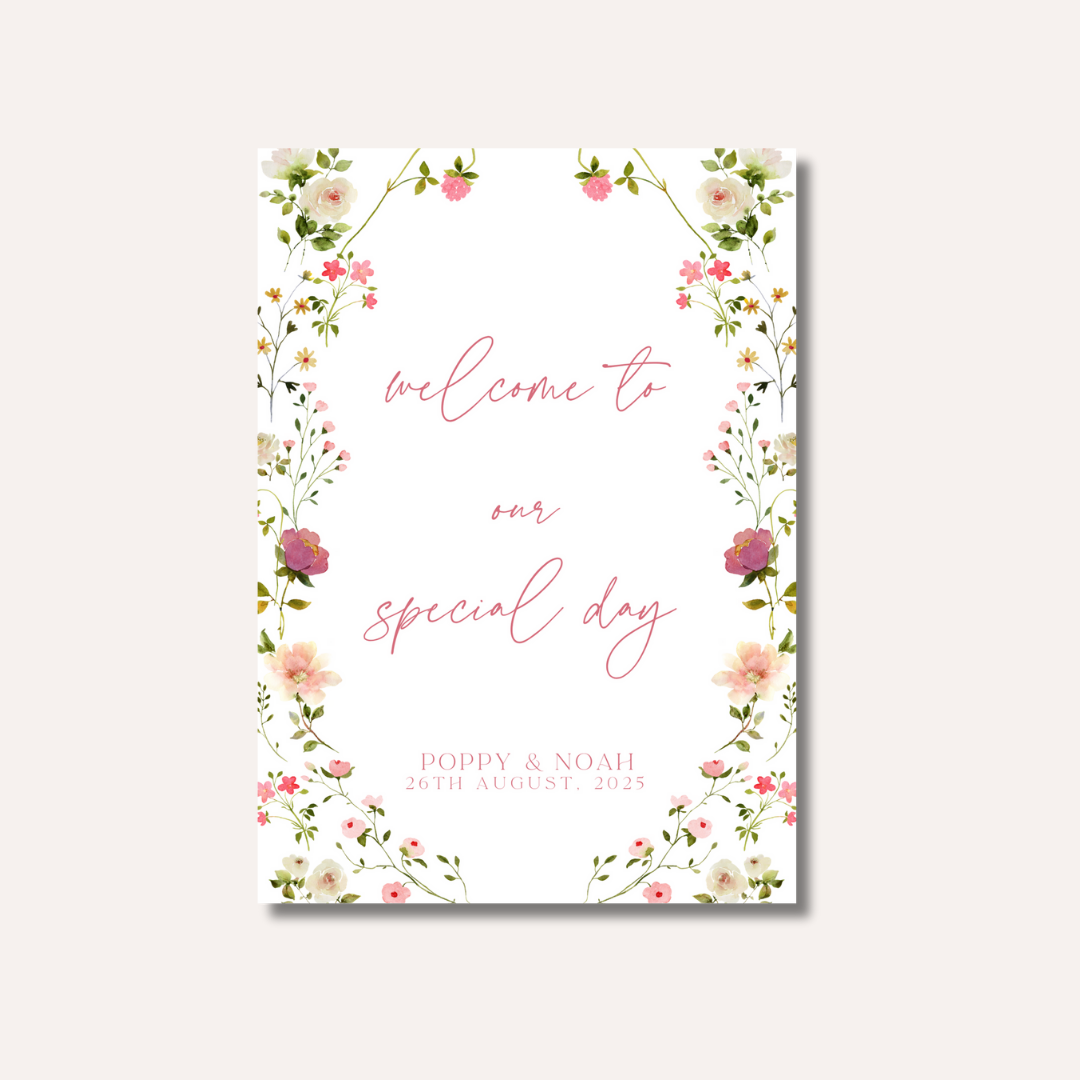 Welcome To Our Special Day