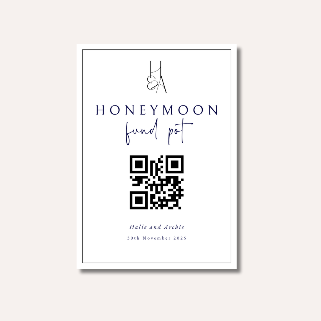 Honeymoon Fund Pot QR